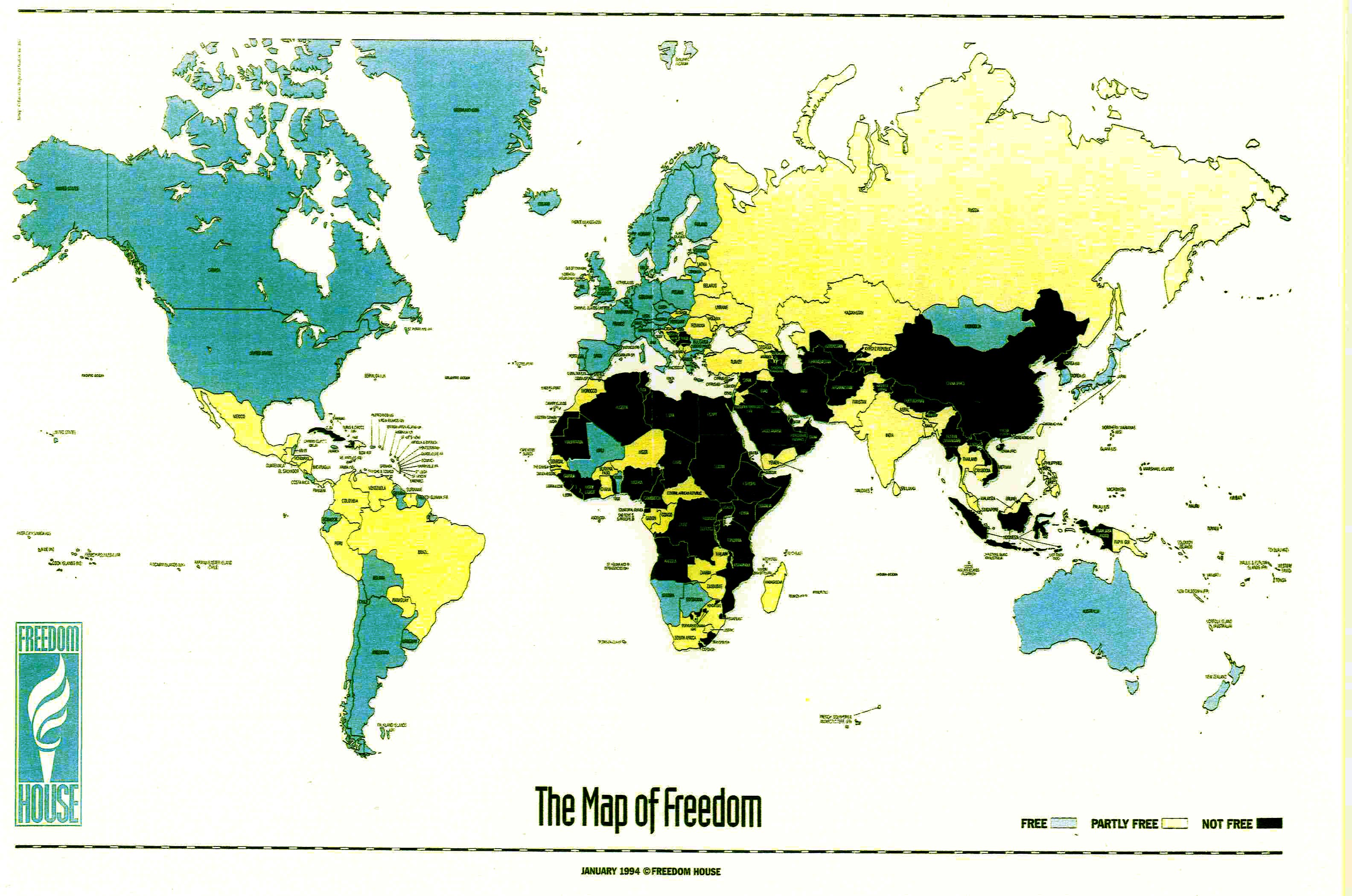 World Map of Freedom